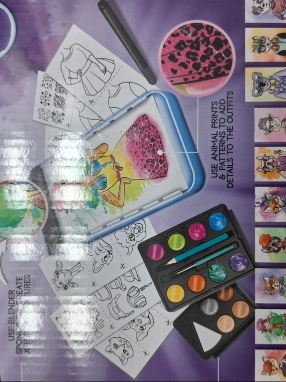 Art skills light up tracing studio
